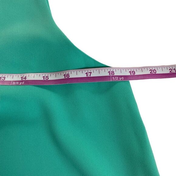 Adrienne Vittadini Teal Sleeveless A-Line Dress Sz M - Picture 5 of 8